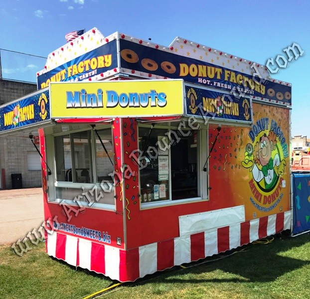 Carnival Food vendors in Phoenix Arizona Mini Donuts, Fresh Churros